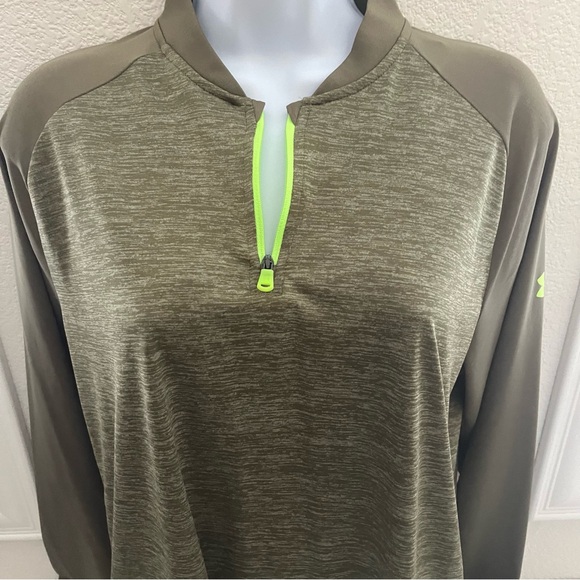 Under Armour Tech 2.0 1/4 Zip Training Breathable Shirt Mens Sz. M - Picture 7 of 10